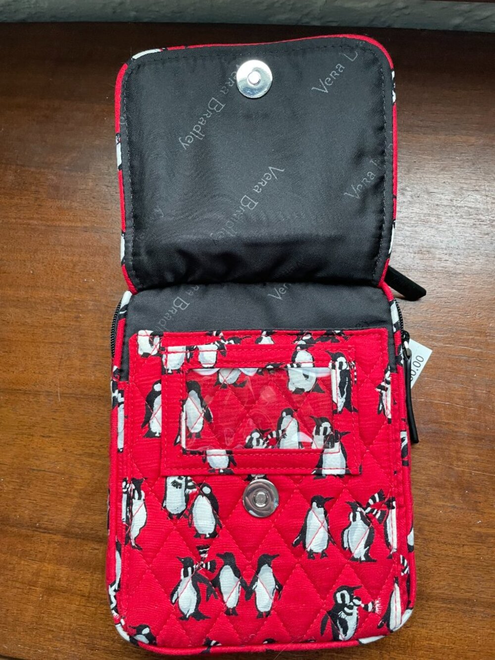 NWT Vera Bradley Playful Penguins Mini Hipster - Picture 2 of 5